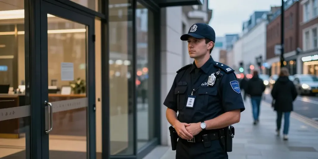 Security Company providing trusted local services in London with professional guards.