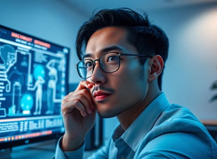 Exploring advanced porn ai technology in a modern workspace setting.