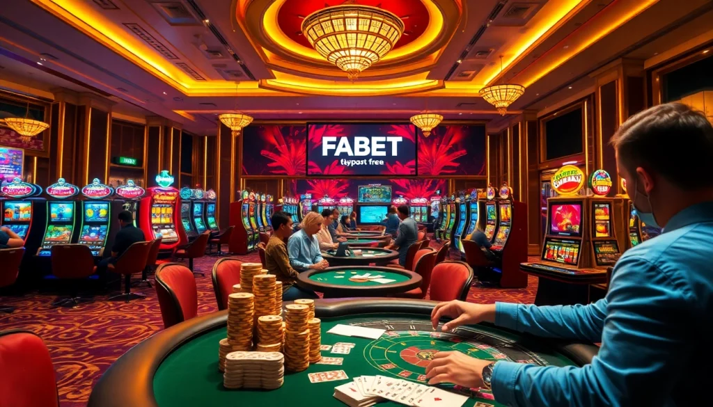 Experience thrilling gameplay at https://fabet.free/ with vibrant casino tables and rewarding betting opportunities.
