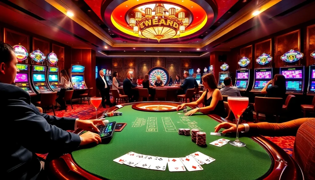 Experience the thrill of high-stakes gambling at https://kingarthurcafe.com/menu with vibrant casino tables and exciting gameplay.