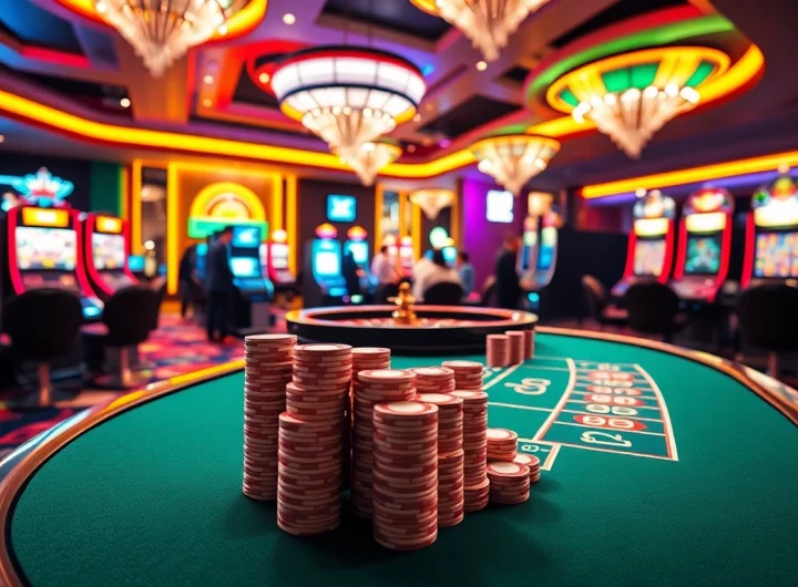 Experience the excitement of gambling with EV88 đăng nhập at a luxurious casino table.