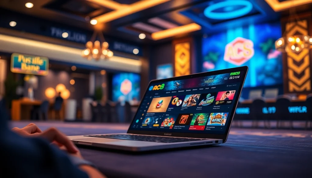 Experience the excitement of online betting at https://acb8.buzz/ with a modern gaming interface and vibrant visuals.