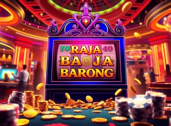 Experience the thrill of raja barong slot with vibrant casino gaming elements and lucky atmosphere.