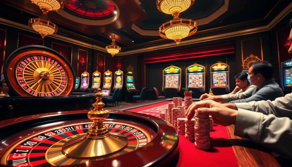 Experience the thrill of casino gaming with https://rr88.lat/, showcasing exciting poker and roulette action.