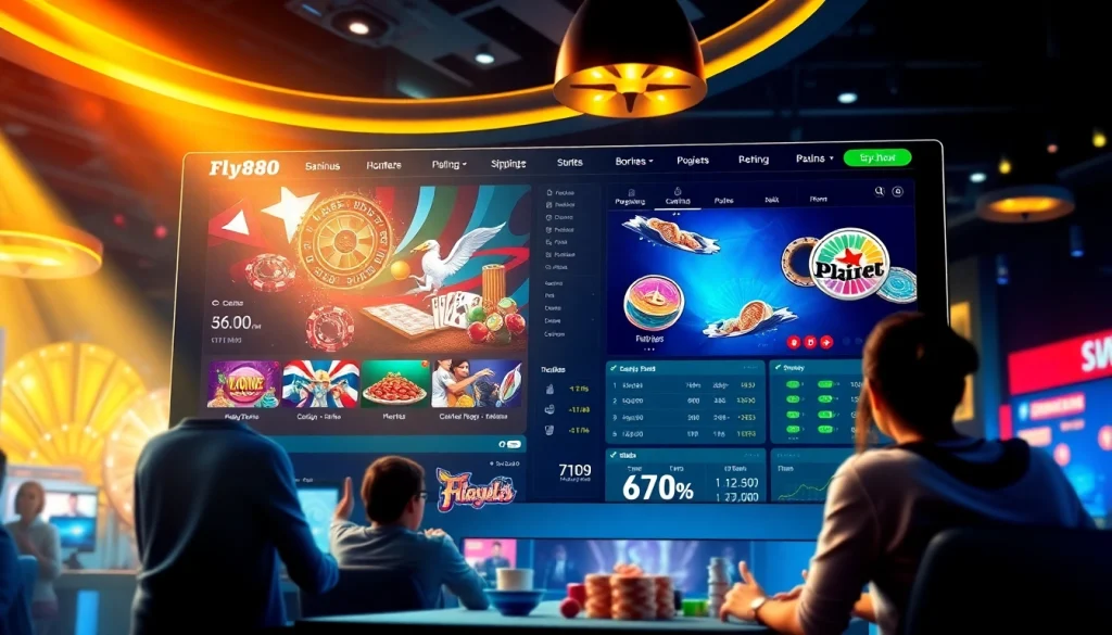 Engaging online betting experience featuring fly88 .com games and statistics.