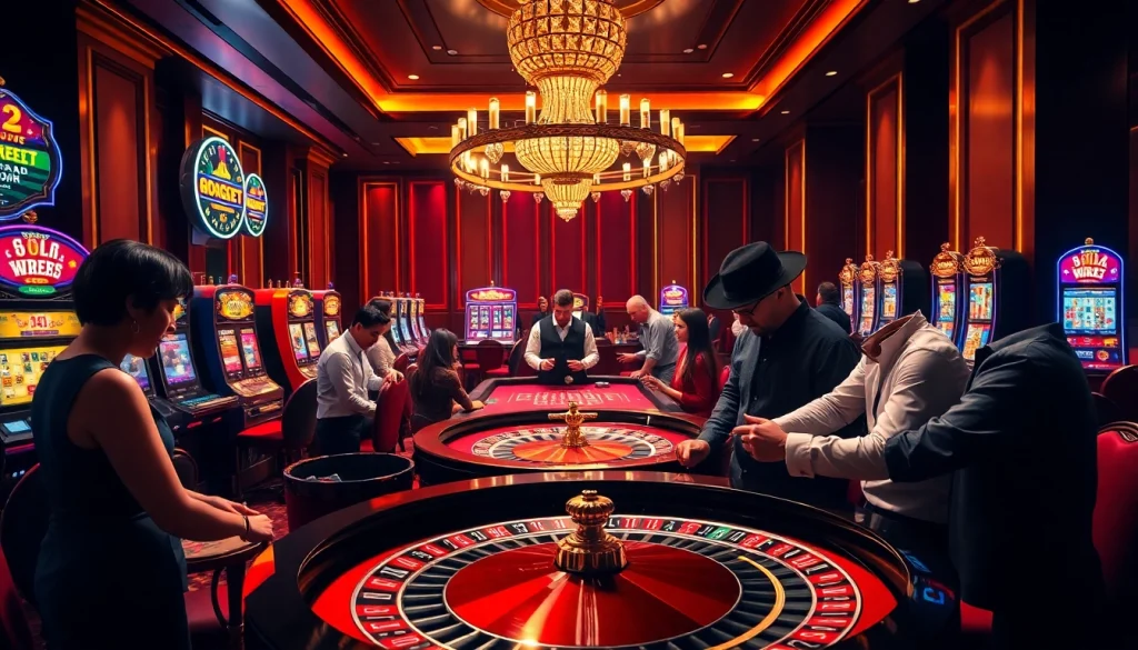 Players excitedly engage at a casino table while concerns about "uk88 bị sập" linger.