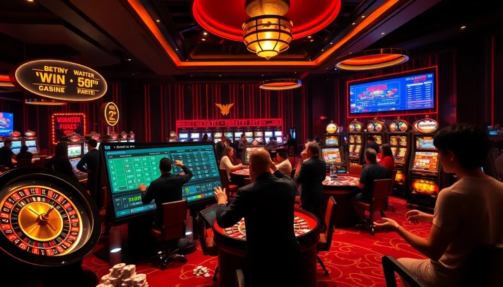 Experience the thrill of red88 sập with vibrant casino gaming visuals and engaging digital interfaces.