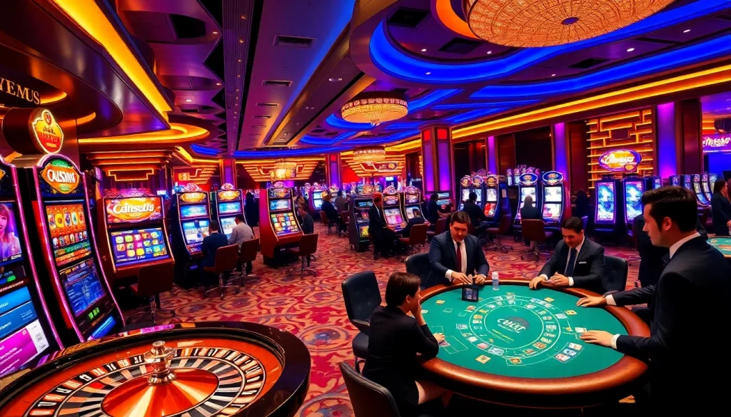 Experience the thrill of gaming at https://99win1.us.com/ with luxurious casino elements.