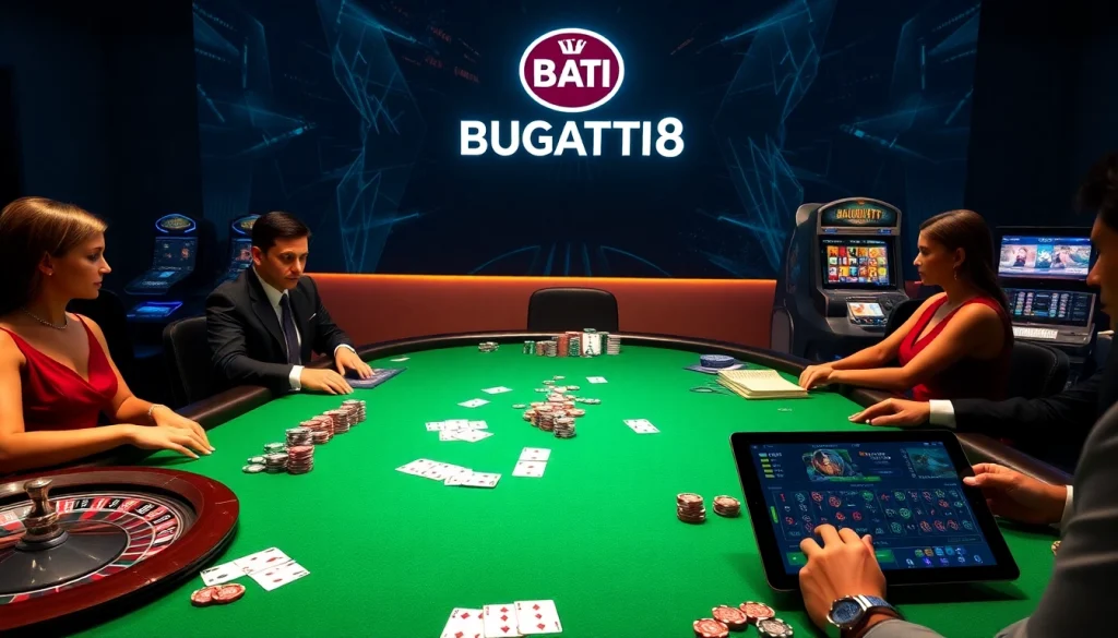 Experience high-stakes gaming action at Bugatti8, an online casino with thrilling poker and roulette.