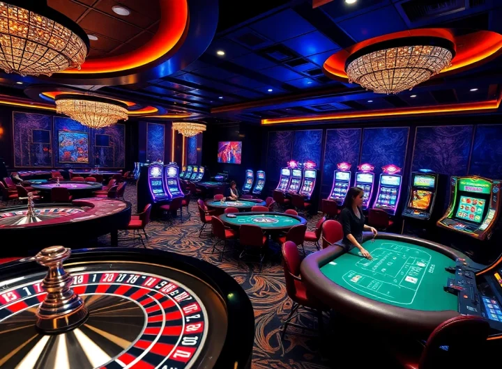 Experience thrilling action at https://lc88.it.com/ with vibrant casino gaming visuals of roulette and poker.