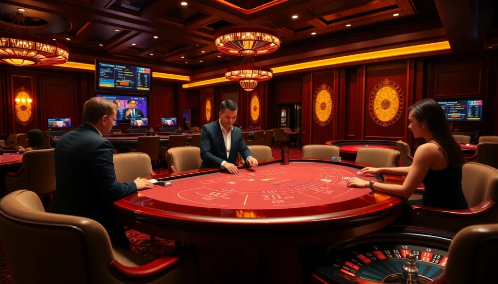 Experience exciting baccarat at https://jun88buzz.info/ with a professional dealer and luxurious ambiance.