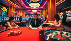 Experience the thrill of GG88 COM with vibrant tables and exciting gambling action.