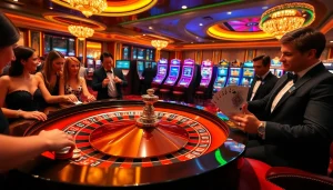 Engage with thrilling games at rikvip368.com featuring vibrant casino elements and exciting players.