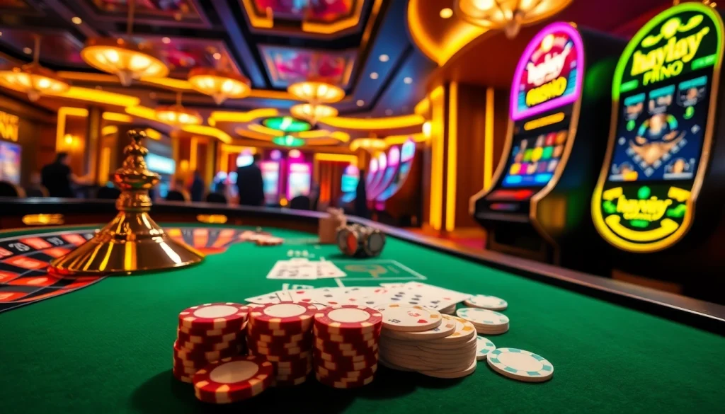 Experience the excitement at hay.win's luxurious casino, featuring strategic games and vibrant slot machines.