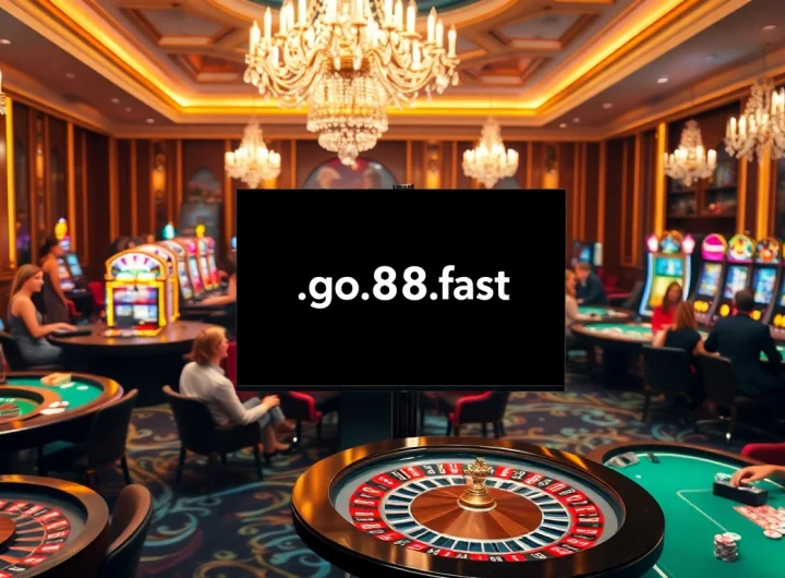 Engage with casino excitement at https://go88.fast/ featuring vibrant slot machines and poker games in an elegant atmosphere.
