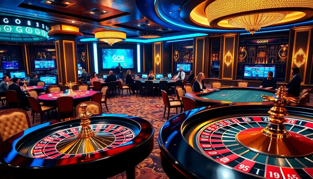 Experience the excitement at GO8 casino with vibrant games and high-stakes action.