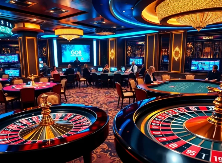 Experience the excitement at GO8 casino with vibrant games and high-stakes action.