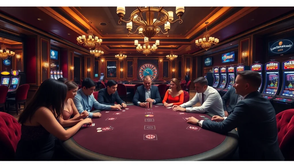 Engage in thrilling gambling activities at https://hacoolmall.com/ with vibrant casino visuals.