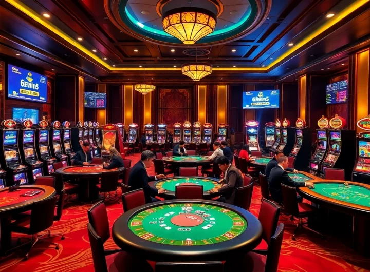 Engaging players at a luxurious casino with the 6RWIN5 COM experience.
