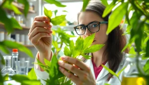 Learn how to get dmt by observing extraction techniques from plants in a lab setting.