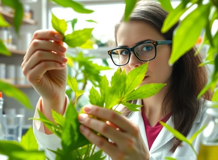 Learn how to get dmt by observing extraction techniques from plants in a lab setting.