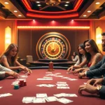 Experience the thrill of poker at 789club, featuring vibrant gaming tables and colorful chips.